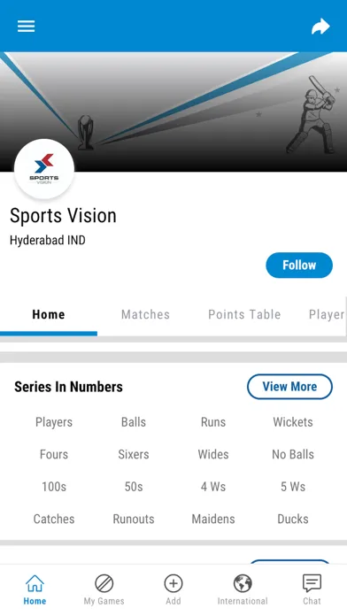 Sports Vision Cricket Score Ekran Görüntüleri