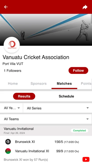 Vanuatu Cricket应用截图