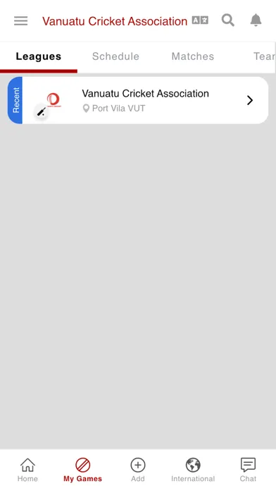 Vanuatu Cricket应用截图