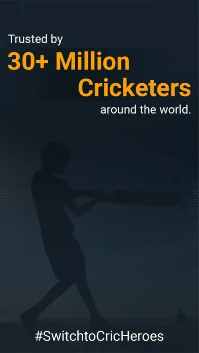 Captures d'écran de CricHeroes-Cricket Scoring App