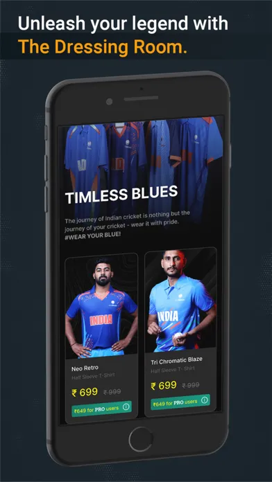 Captures d'écran de CricHeroes-Cricket Scoring App