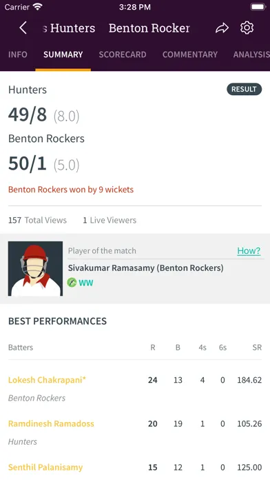 NWA Cricket应用截图