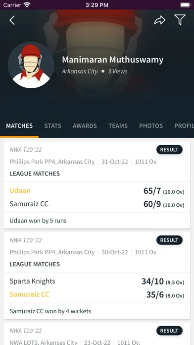 NWA Cricket应用截图