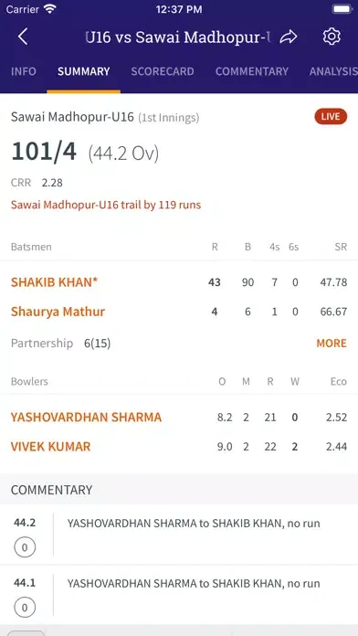 Rajasthan Cricket Association Ekran Görüntüleri