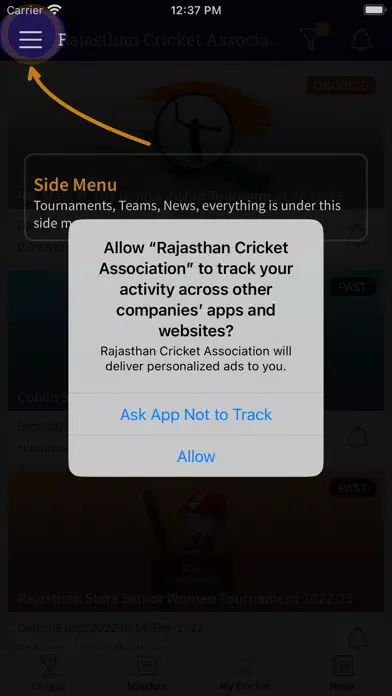 Rajasthan Cricket Association Ekran Görüntüleri