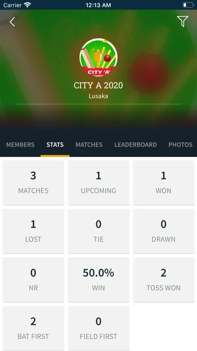 Tangkapan layar Cricket Zed
