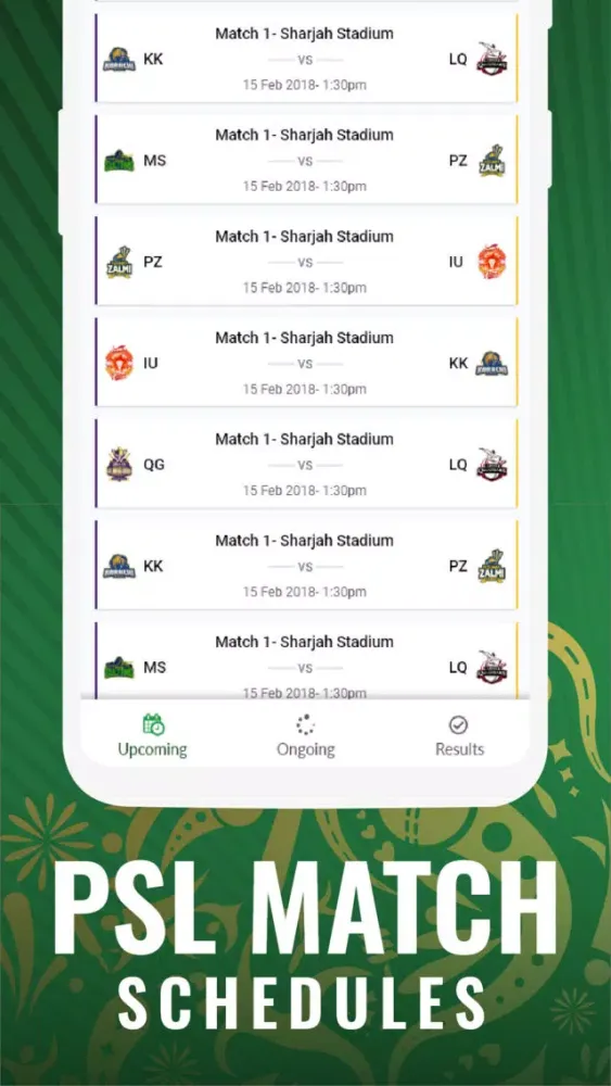 Скриншоты HBL PSL 2021 - Official