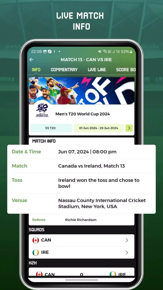 Screenshot di Cricket Magic Line