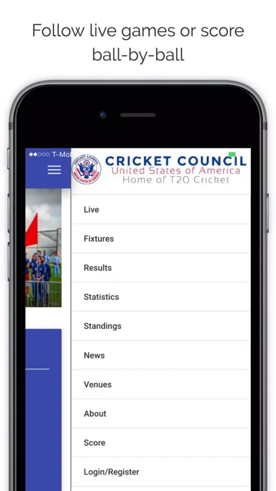 Cricket Council USA スクリーンショット