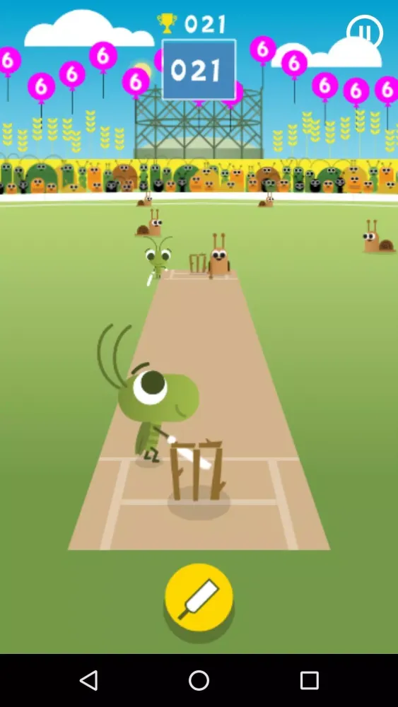 Doodle Cricket - Cricket Game应用截图