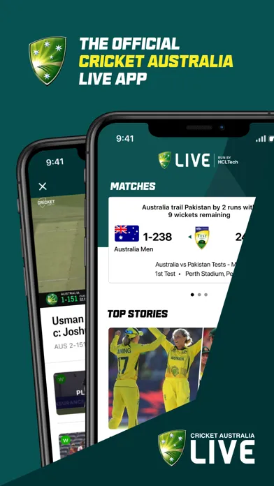 Cricket Australia Live स्क्रीनशॉट
