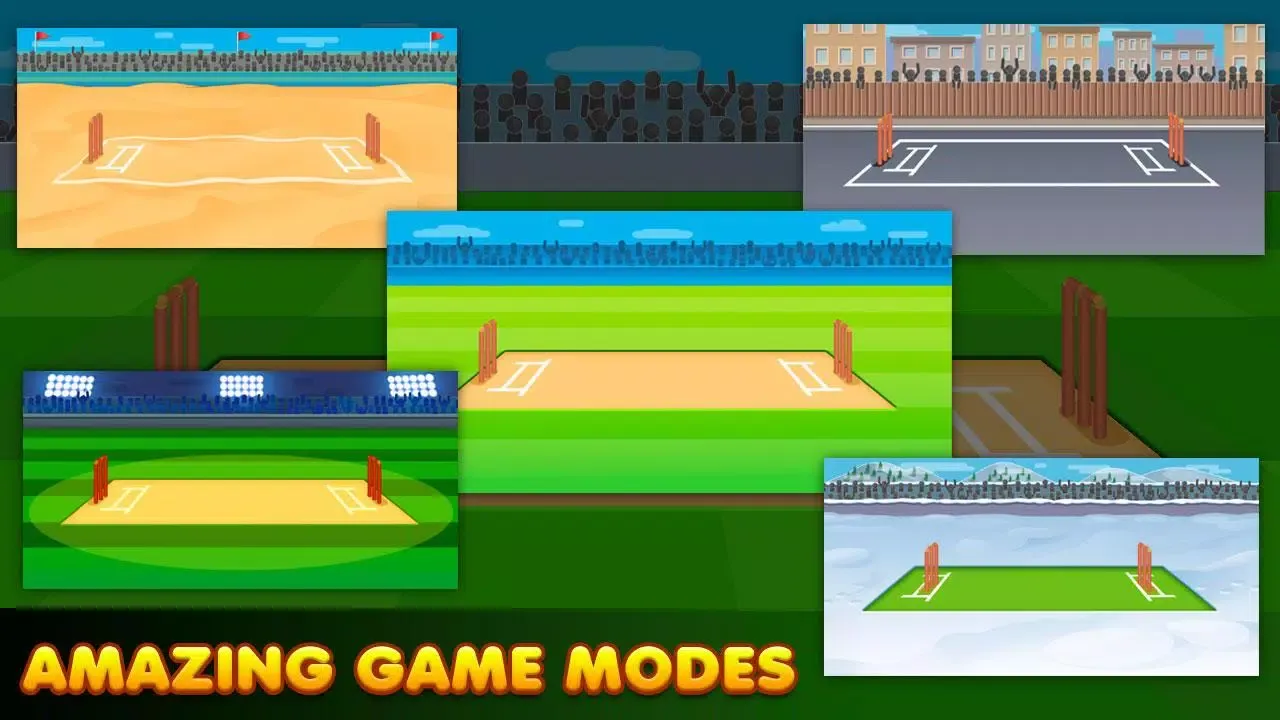Stickman Cricket:Cricket Games Screenshots