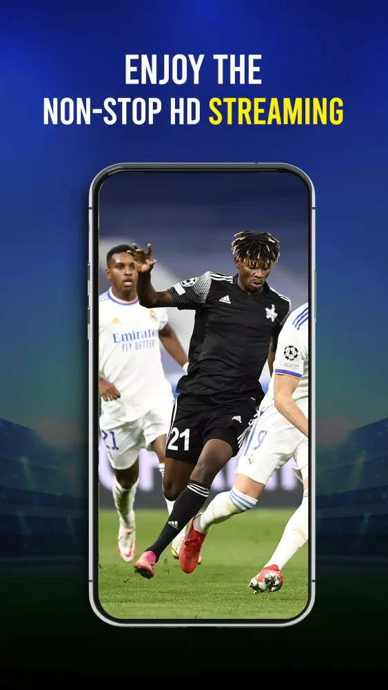 Live Football TV HD Streaming Ekran Görüntüleri