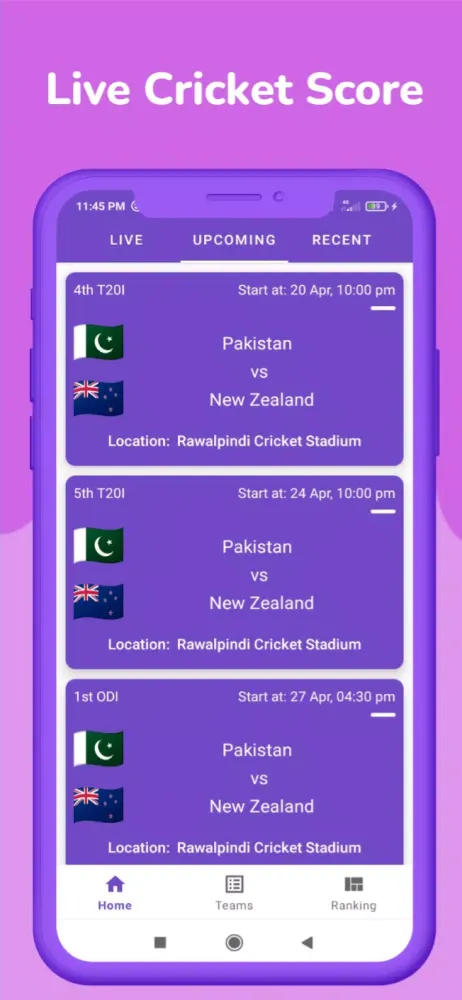 IND VS AUS -Live Cricket Score應用截圖