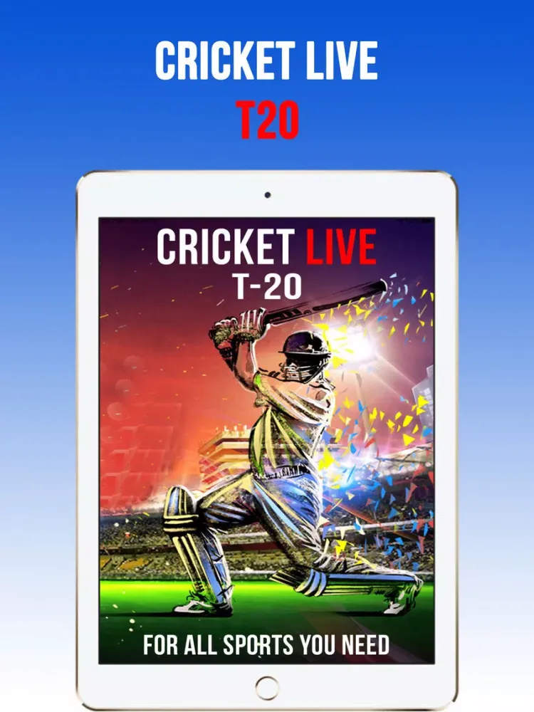 Screenshot di Cricket Live T20 iPad 