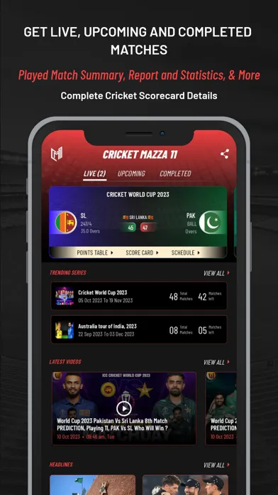 Cricket Mazza 11 Screenshots