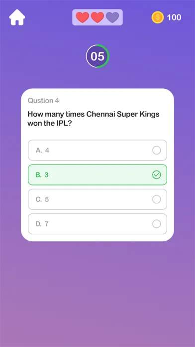 Tangkapan layar Cricket World Cup Quiz -2023