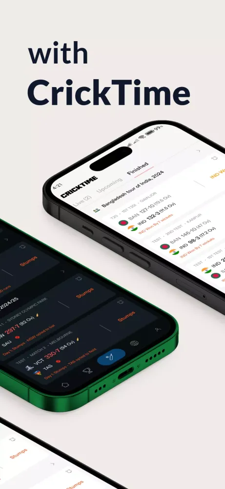 Cricktime - Live Cricket Score Screenshots