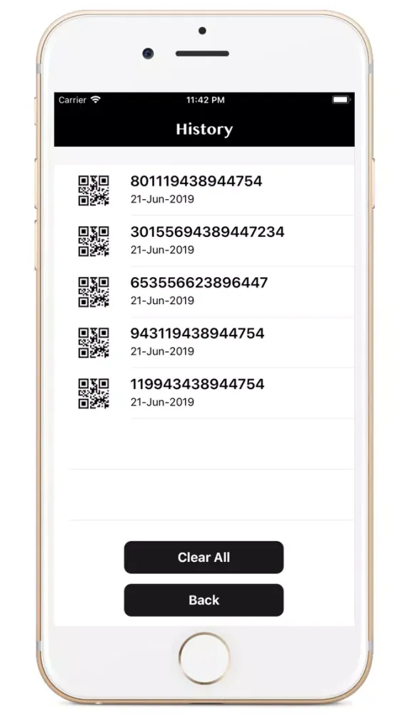 Screenshot di QR Pro : Scan + Generate Code