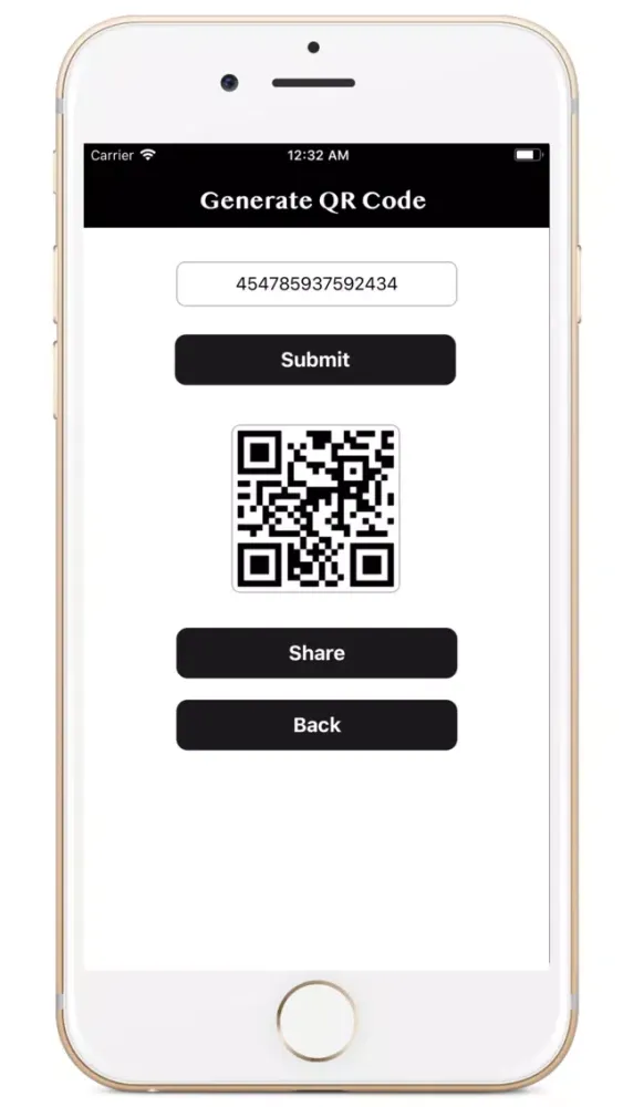 Screenshot di QR Pro : Scan + Generate Code