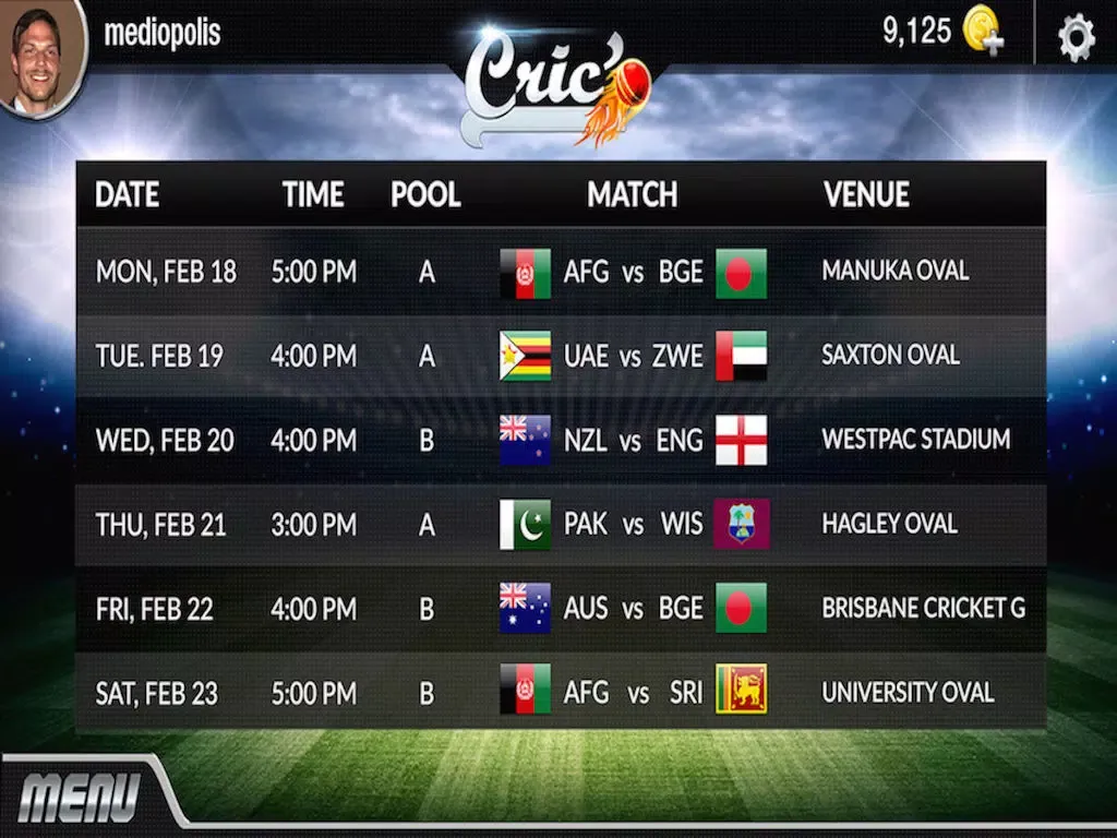 Cric'O iPad  Screenshots