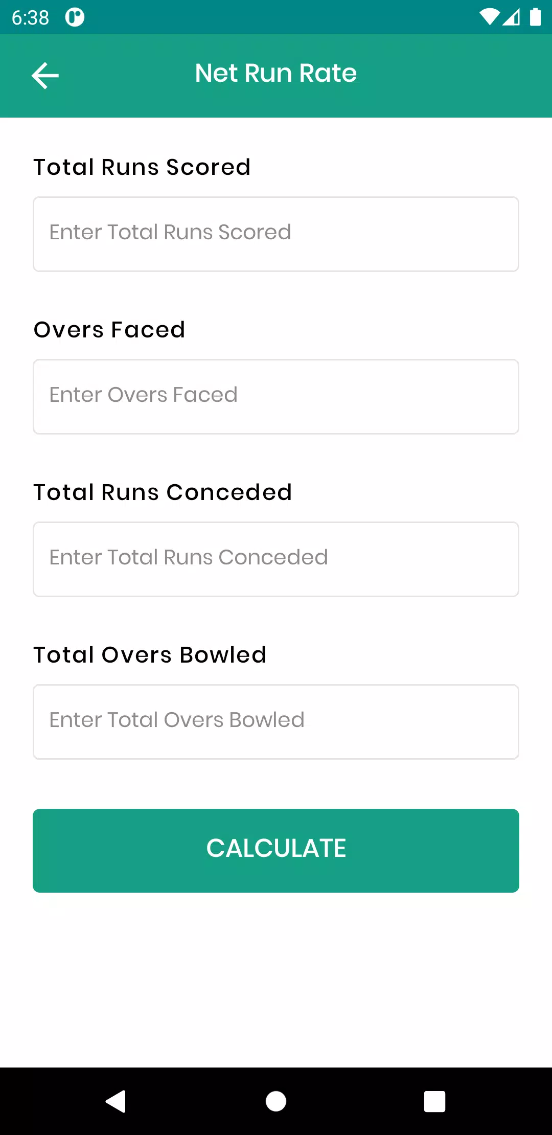 CricOvers Screenshots