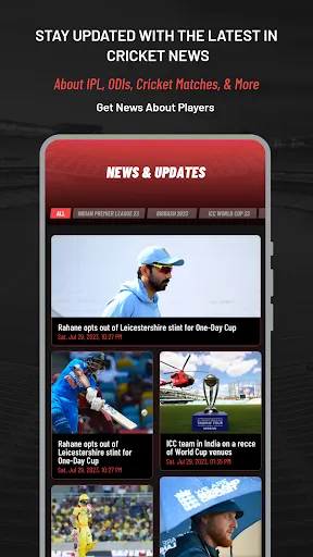 Cricket Mazza 11 Live Line应用截图