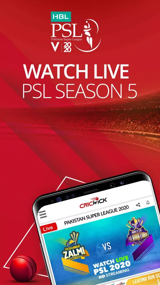 Capturas de pantalla de Cricwick Fastest Score Updates