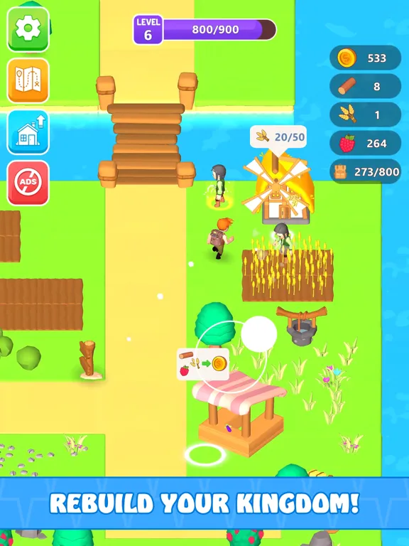 Capturas de tela do Kingdom Dreams iPad 