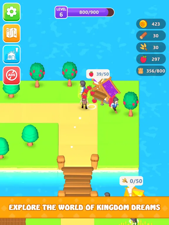 Capturas de tela do Kingdom Dreams iPad 