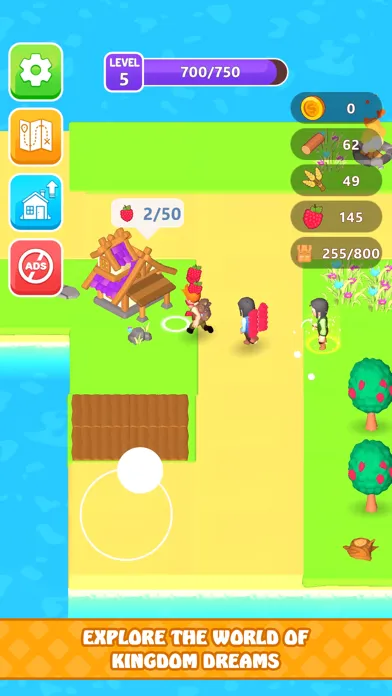 Capturas de tela do Kingdom Dreams