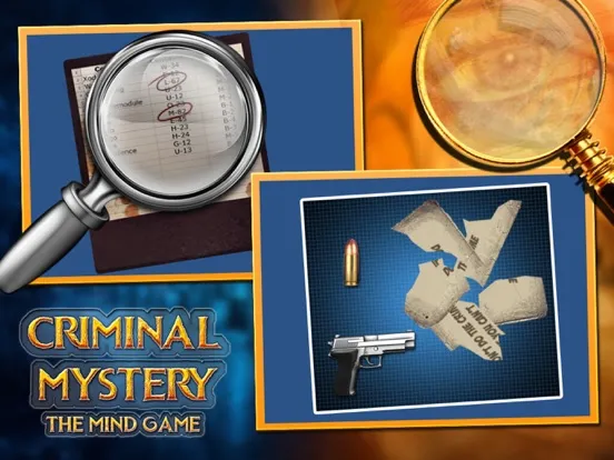Criminal Mystery - The Mind Game iPad 应用截图