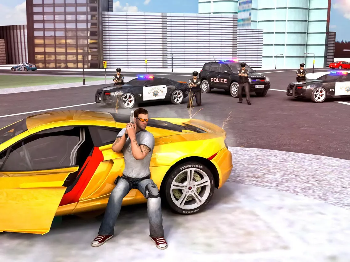 Clash Of Crime Gangsters 3D Simulator iPad  Ekran Görüntüleri
