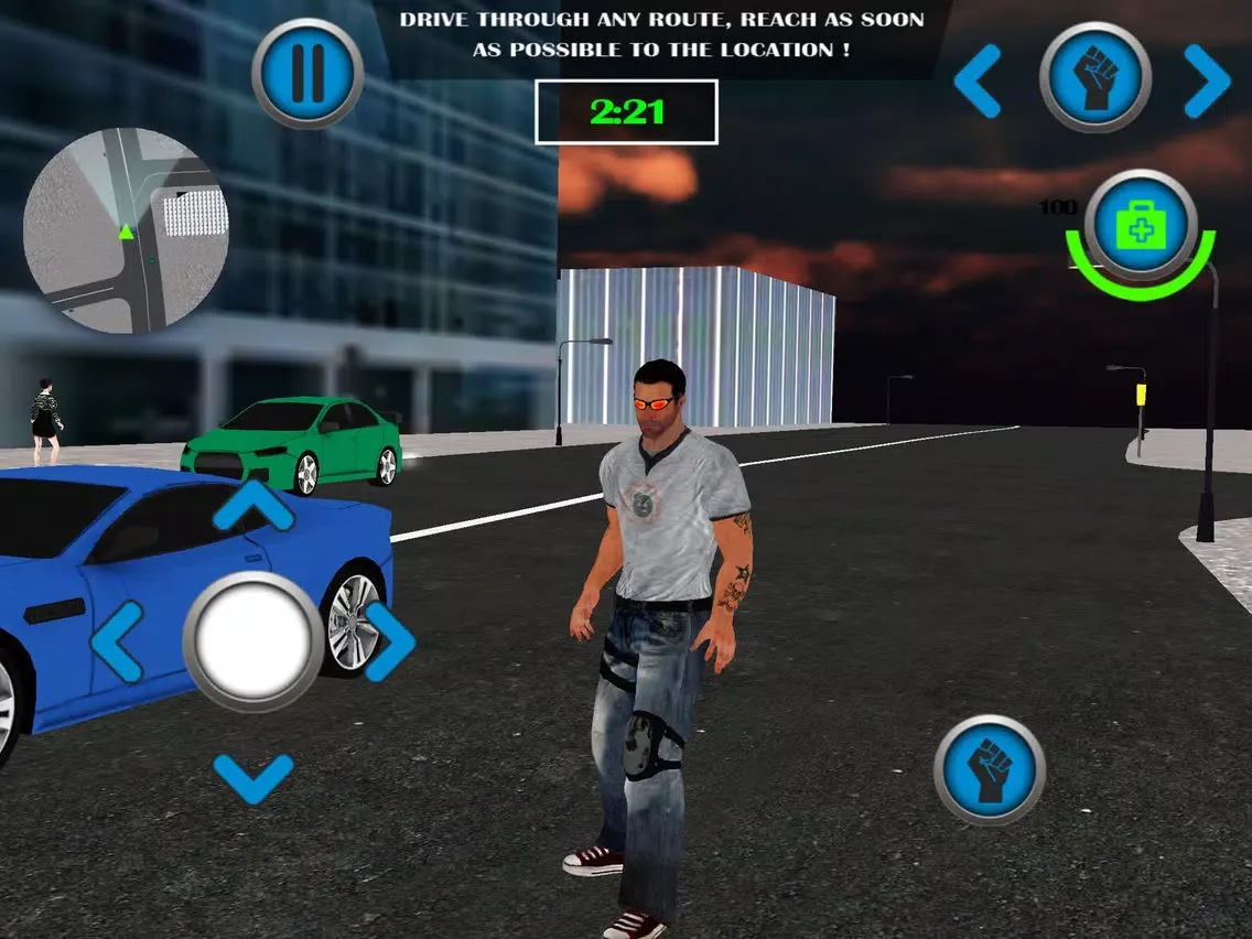 Clash Of Crime Gangsters 3D Simulator iPad  Ekran Görüntüleri