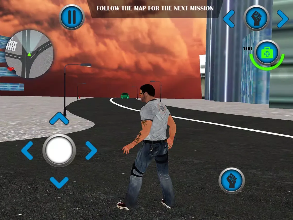 Clash Of Crime Gangsters 3D Simulator iPad  Ekran Görüntüleri