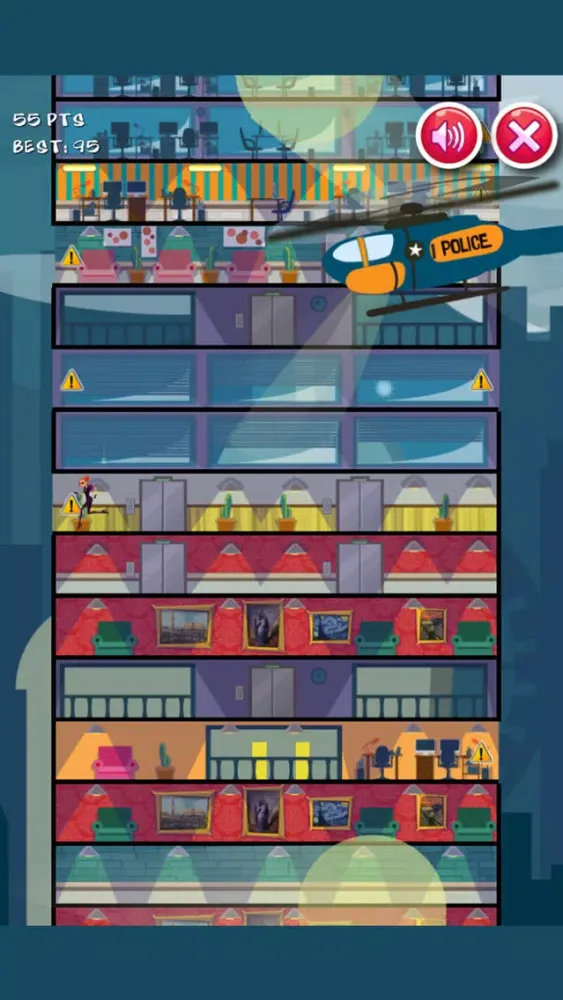 Capturas de tela do Criminal&escape