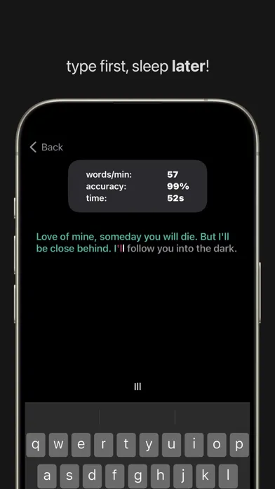 Capturas de pantalla de Peck - Typing Test