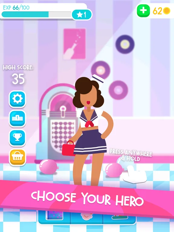 Capturas de pantalla de Bubblegum Hero iPad 