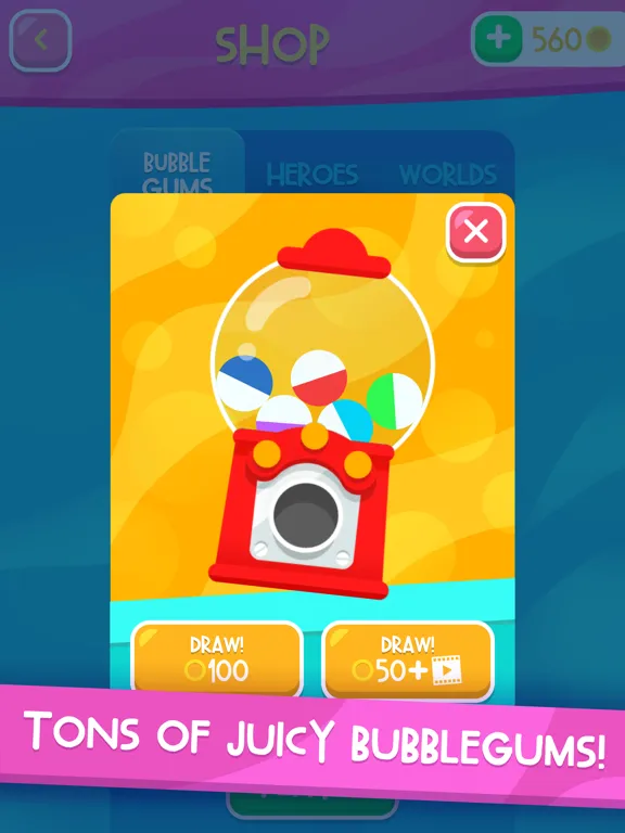 Capturas de pantalla de Bubblegum Hero iPad 