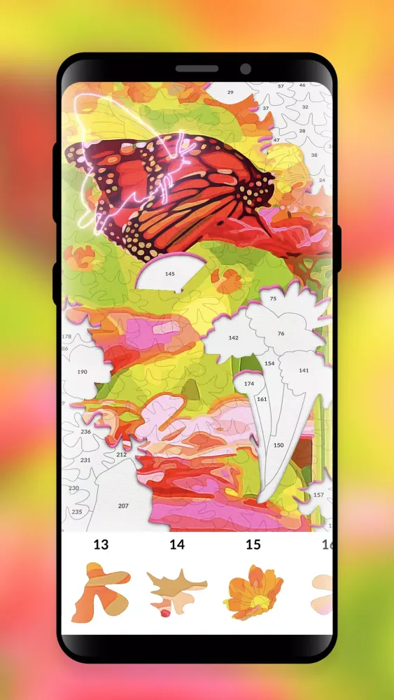 Captures d'écran de Puzzle by Numbers