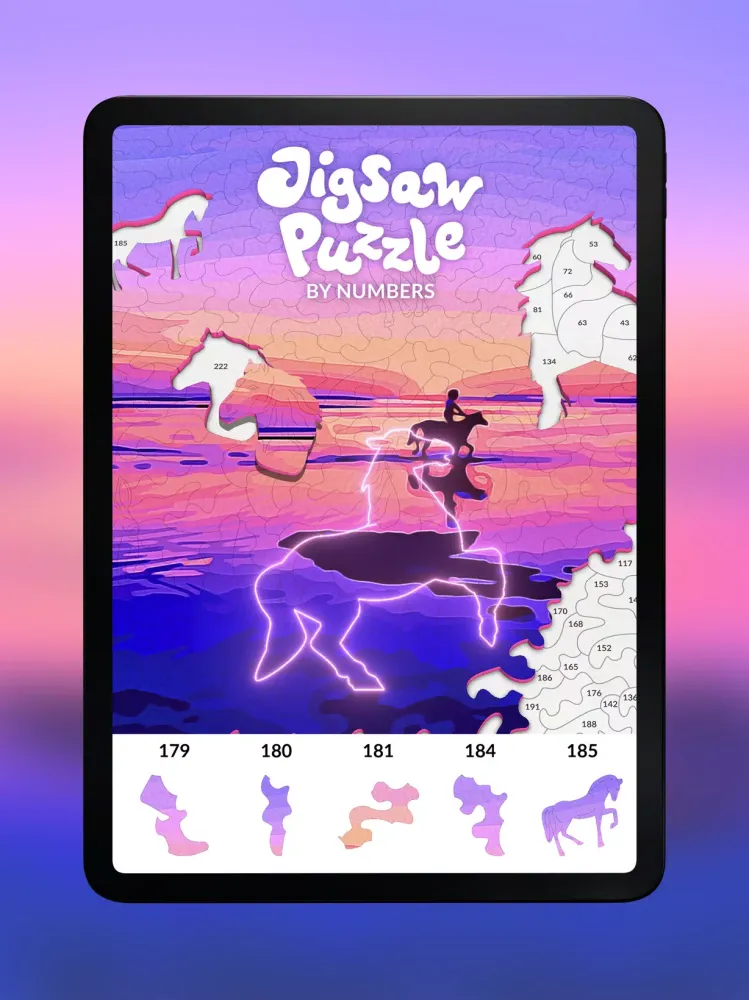 Captures d'écran de Puzzle by Numbers