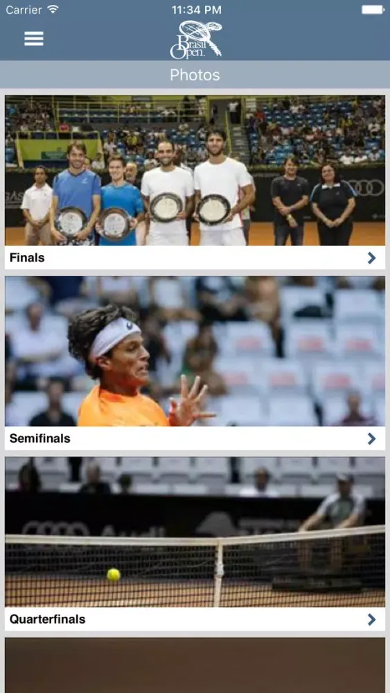 Brasil Open 2018 स्क्रीनशॉट