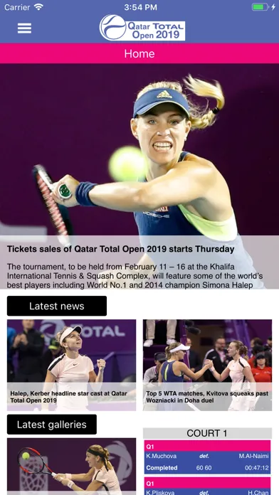 Qatar Total Open Screenshots