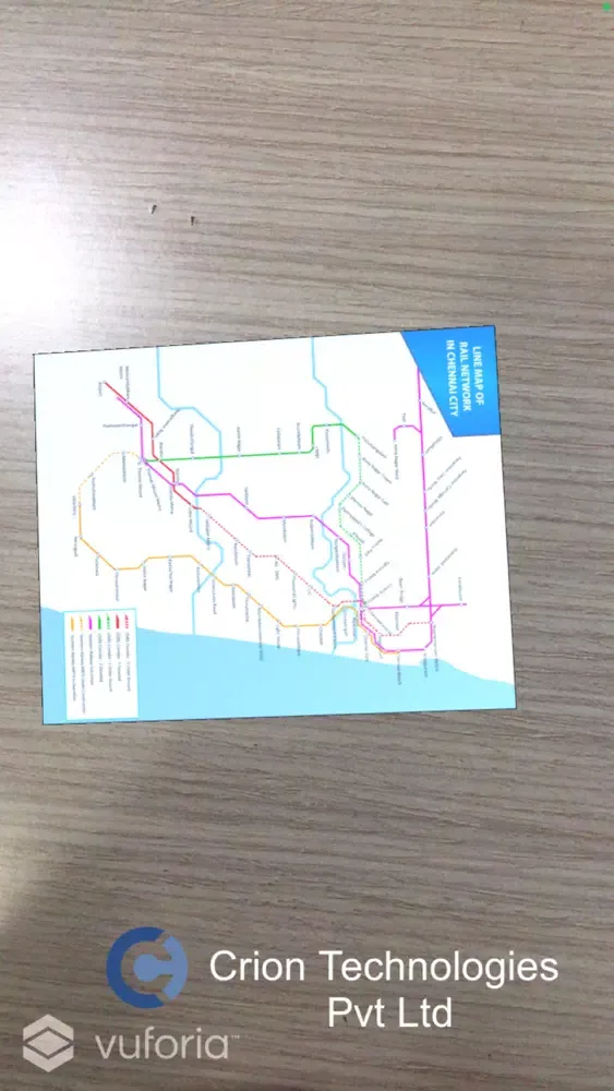 صور Chennai Metro AR Map