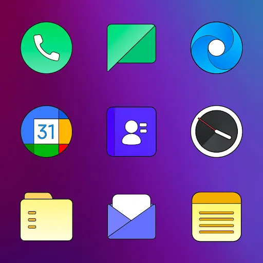 Color OS - Icon Pack应用截图