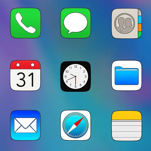 CRiOS Carbon - Icon Pack Screenshots