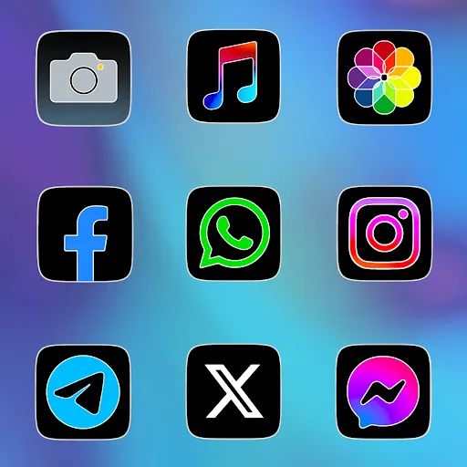 CRiOS Fluo - Icon Pack 스크린샷