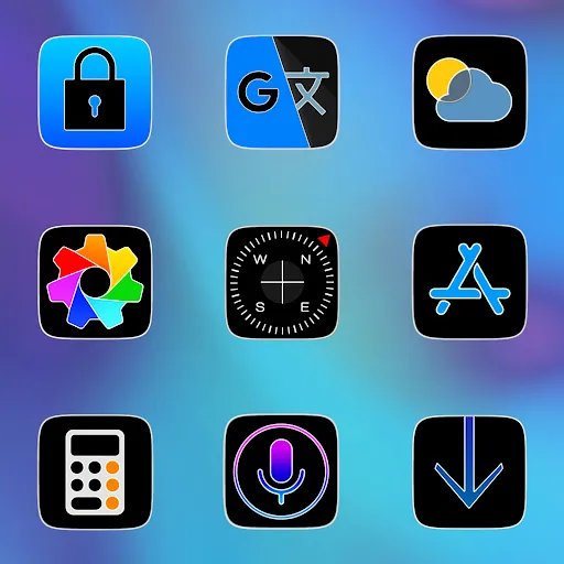 CRiOS Fluo - Icon Pack 스크린샷
