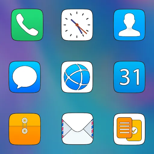 Emui Carbon - Icon Pack Screenshots