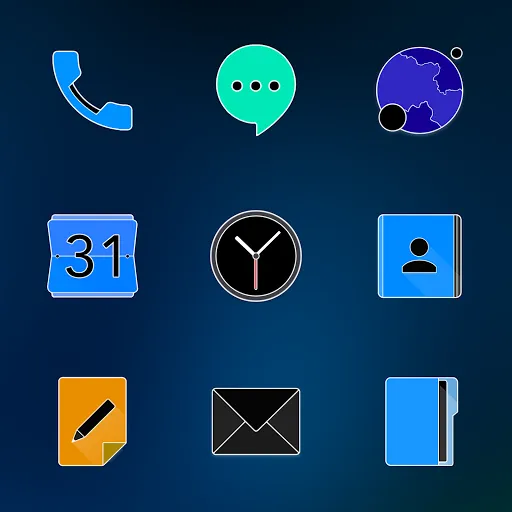 FluOxigen - Icon Pack应用截图